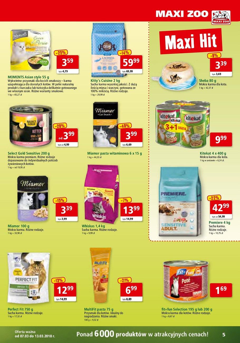 Gazetka promocyjna Maxi Zoo str. 5