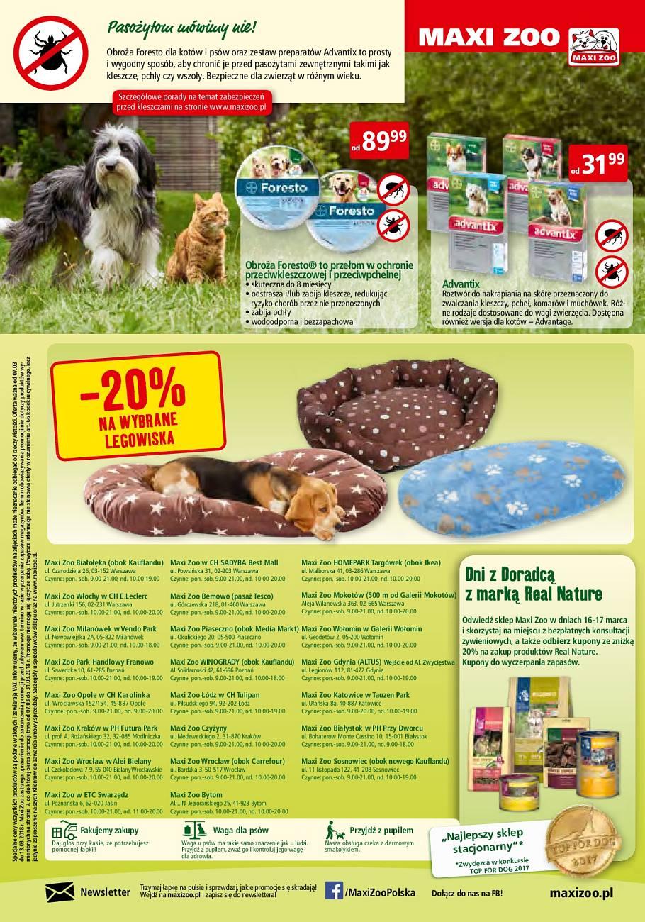 Gazetka promocyjna Maxi Zoo str. 8
