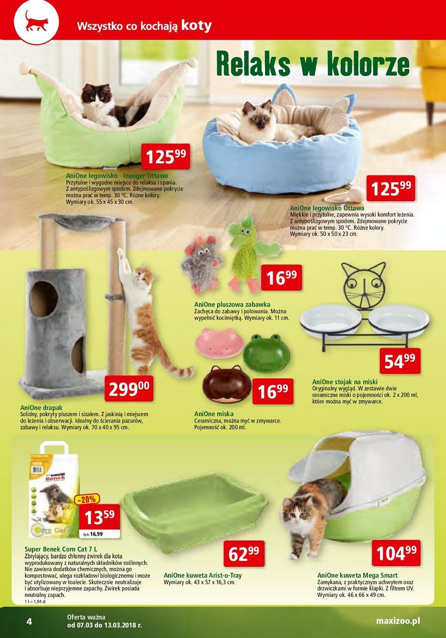 Gazetka promocyjna Maxi Zoo str. 4