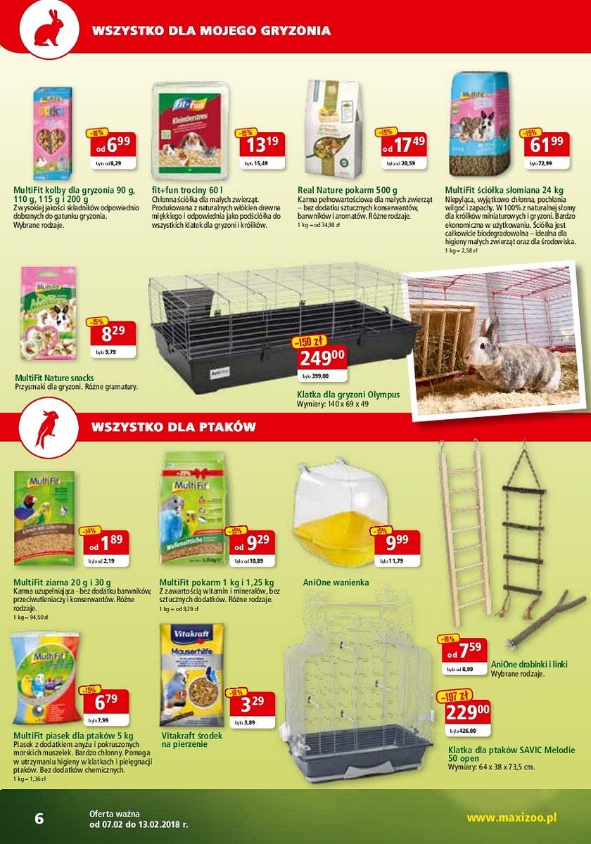Gazetka promocyjna Maxi Zoo str. 6