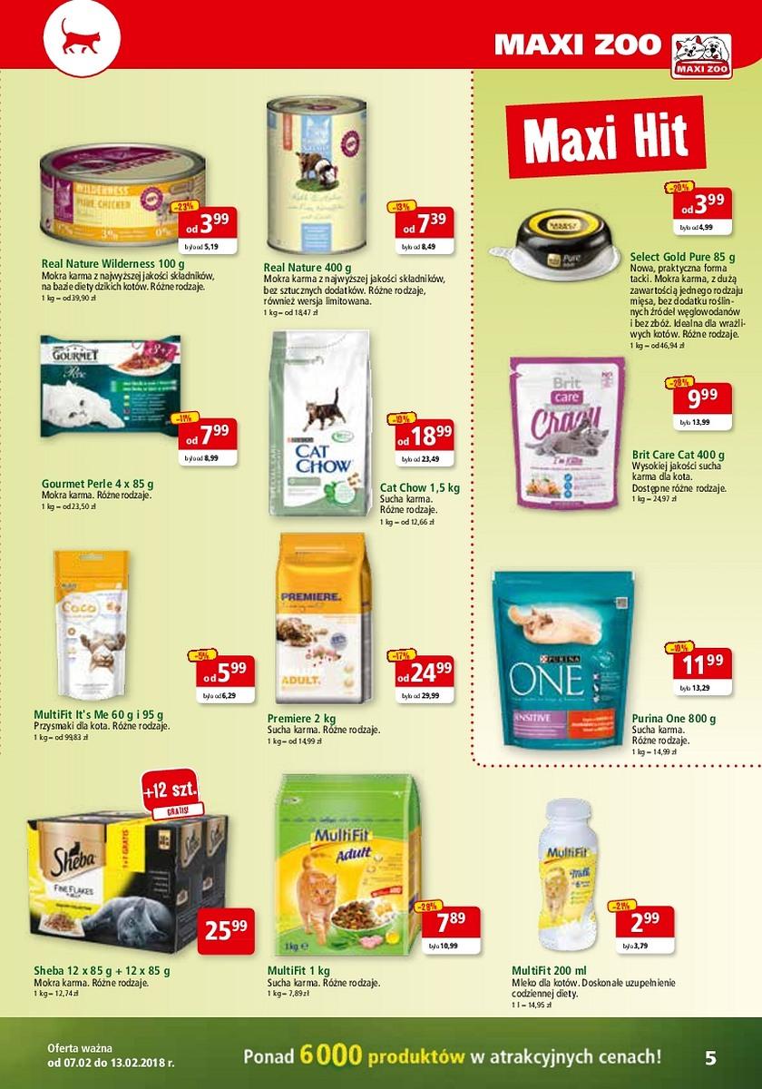 Gazetka promocyjna Maxi Zoo str. 5