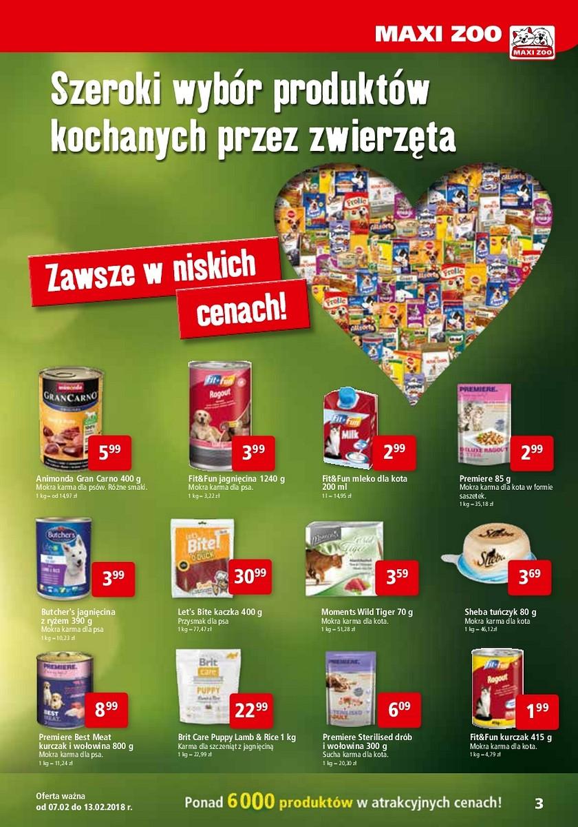 Gazetka promocyjna Maxi Zoo str. 3