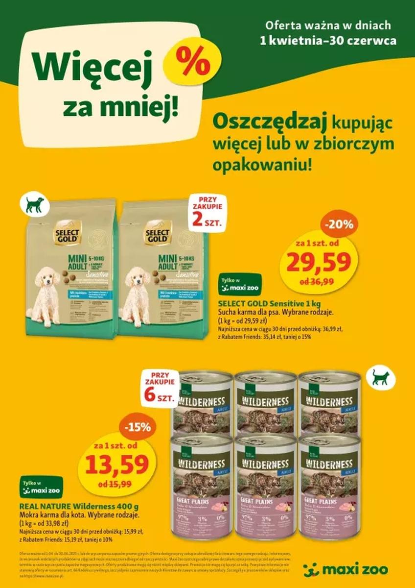 Gazetka promocyjna Maxi Zoo str. 8