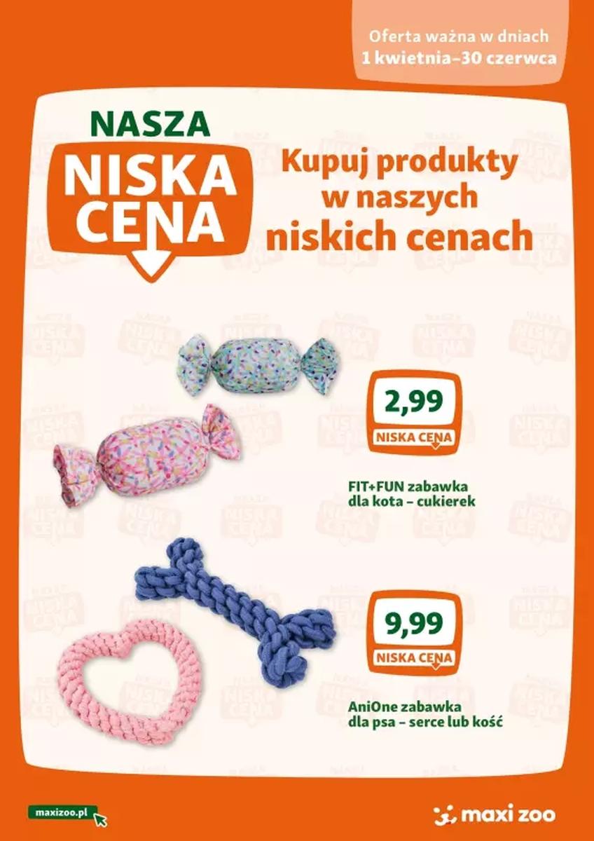 Gazetka promocyjna Maxi Zoo str. 4