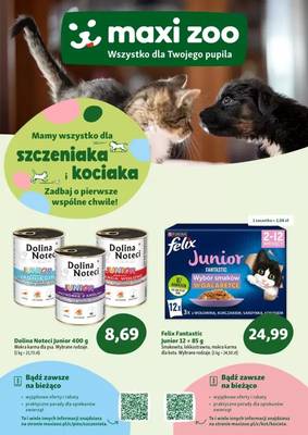 Gazetka Maxi zoo