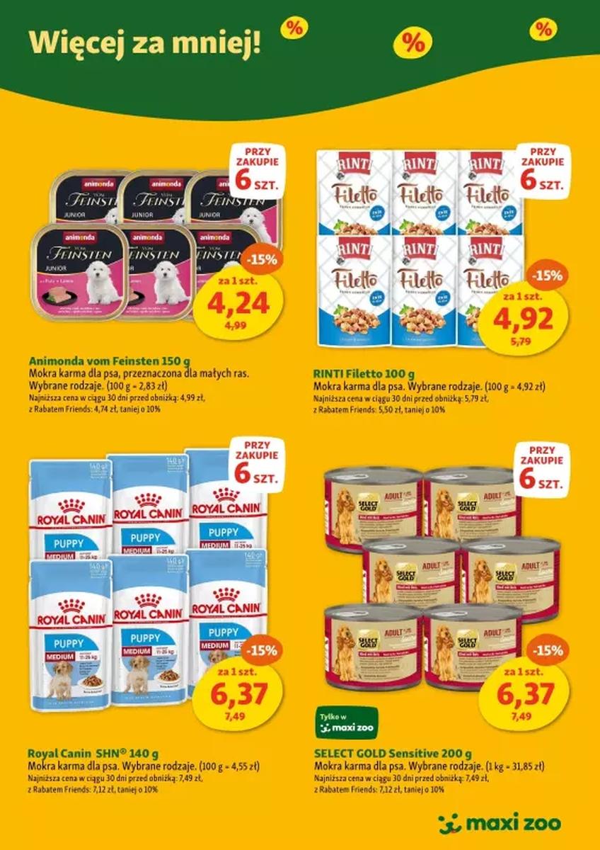 Gazetka promocyjna Maxi Zoo str. 10