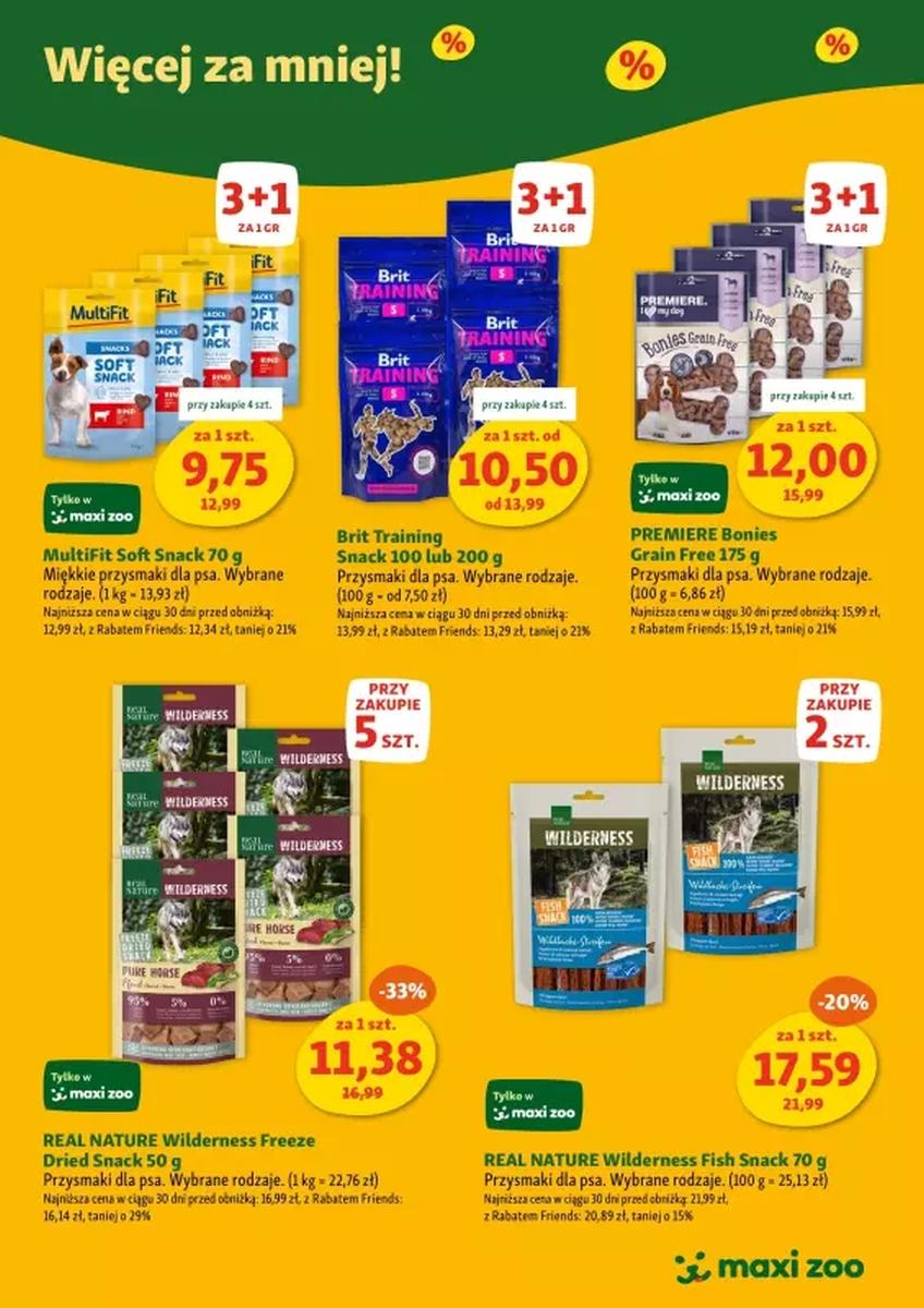 Gazetka promocyjna Maxi Zoo str. 9